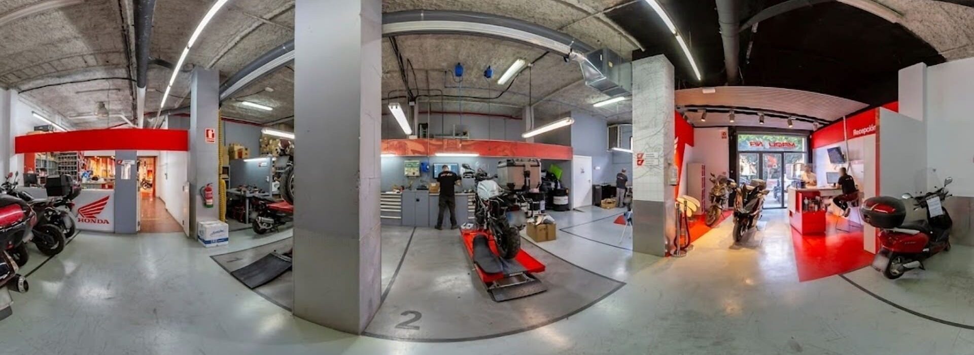 Taller oficial Honda Maquina Valencia