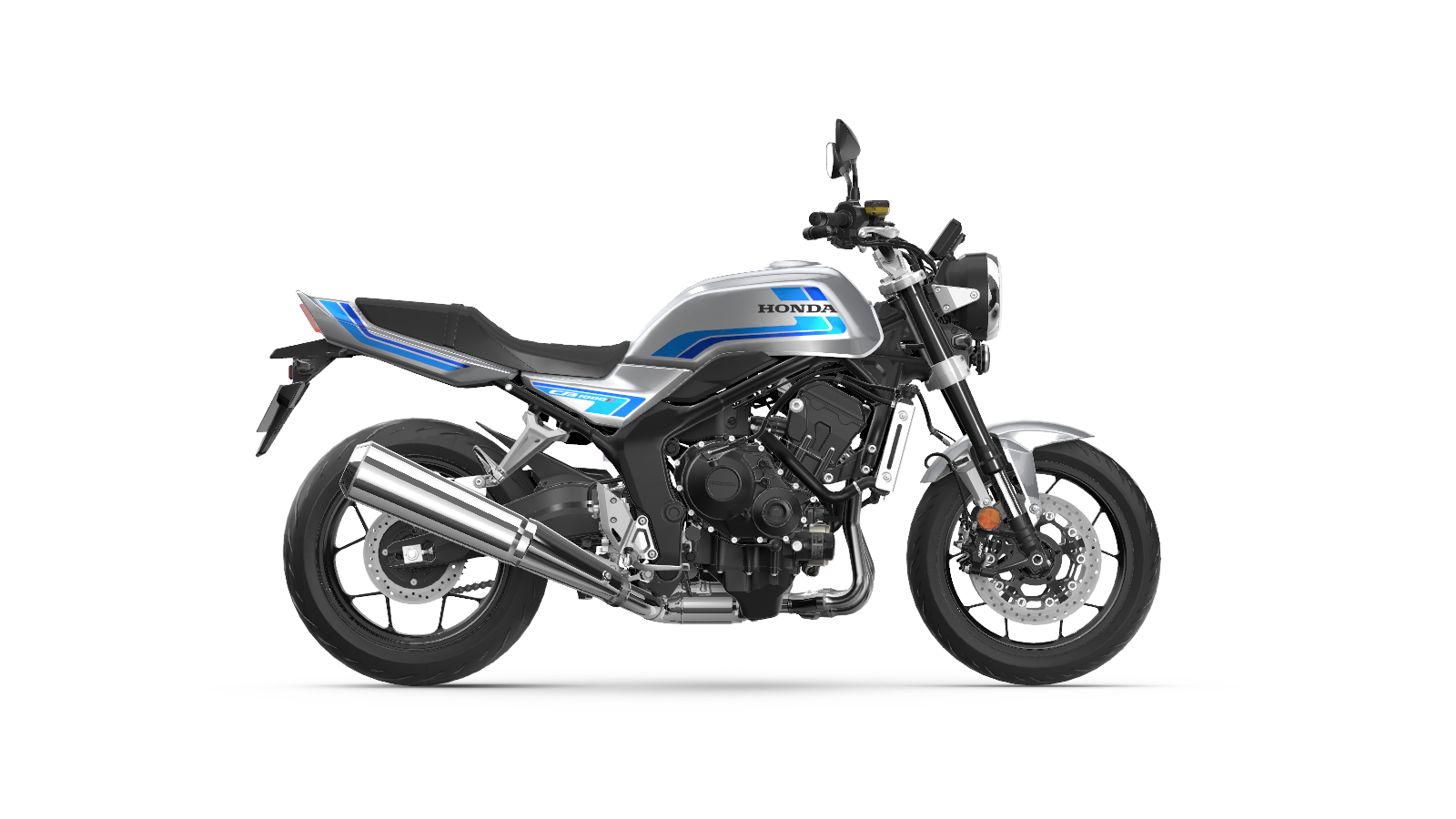 Plata Wolf Metalizado - Blue Stripe