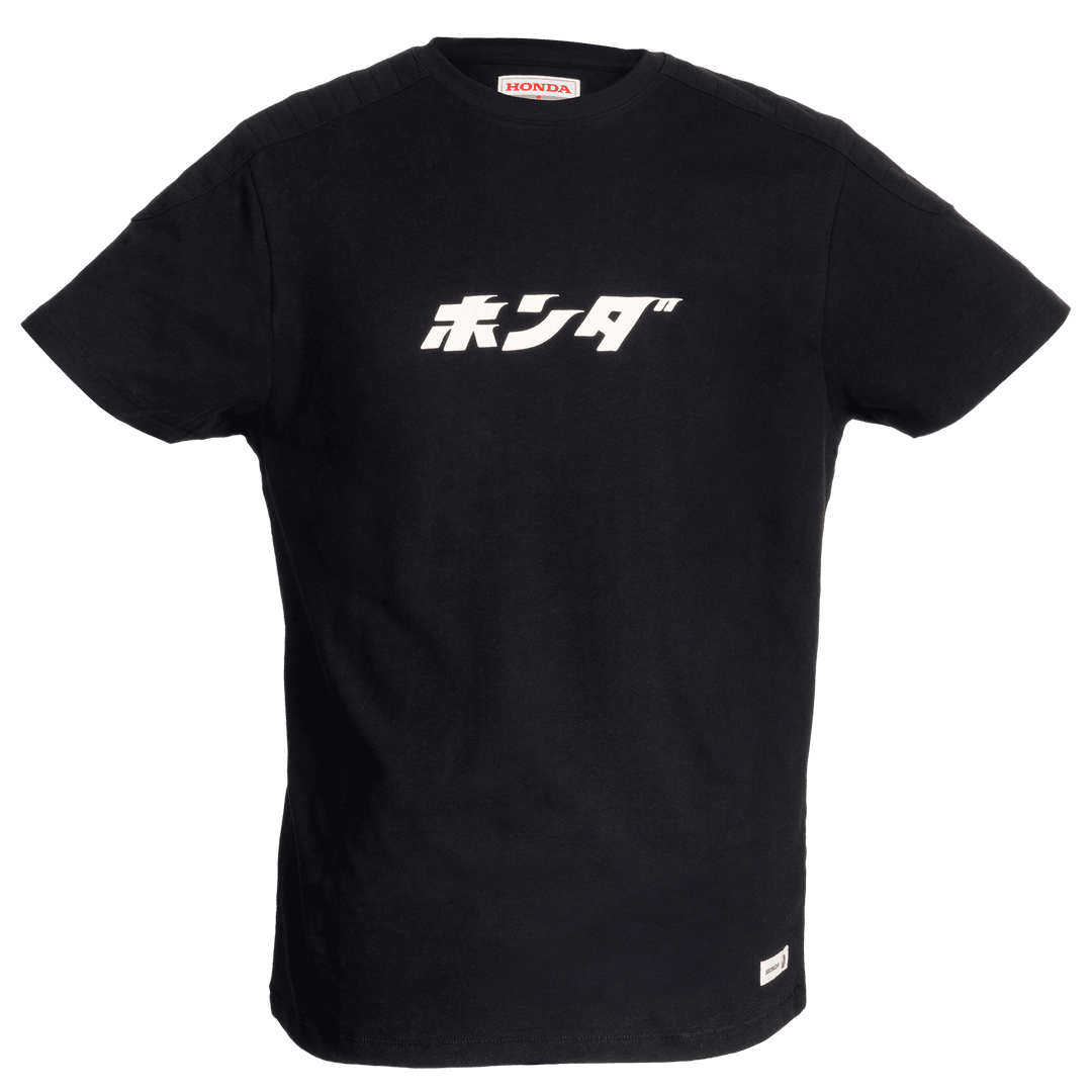 Heritage camiseta katakana negra