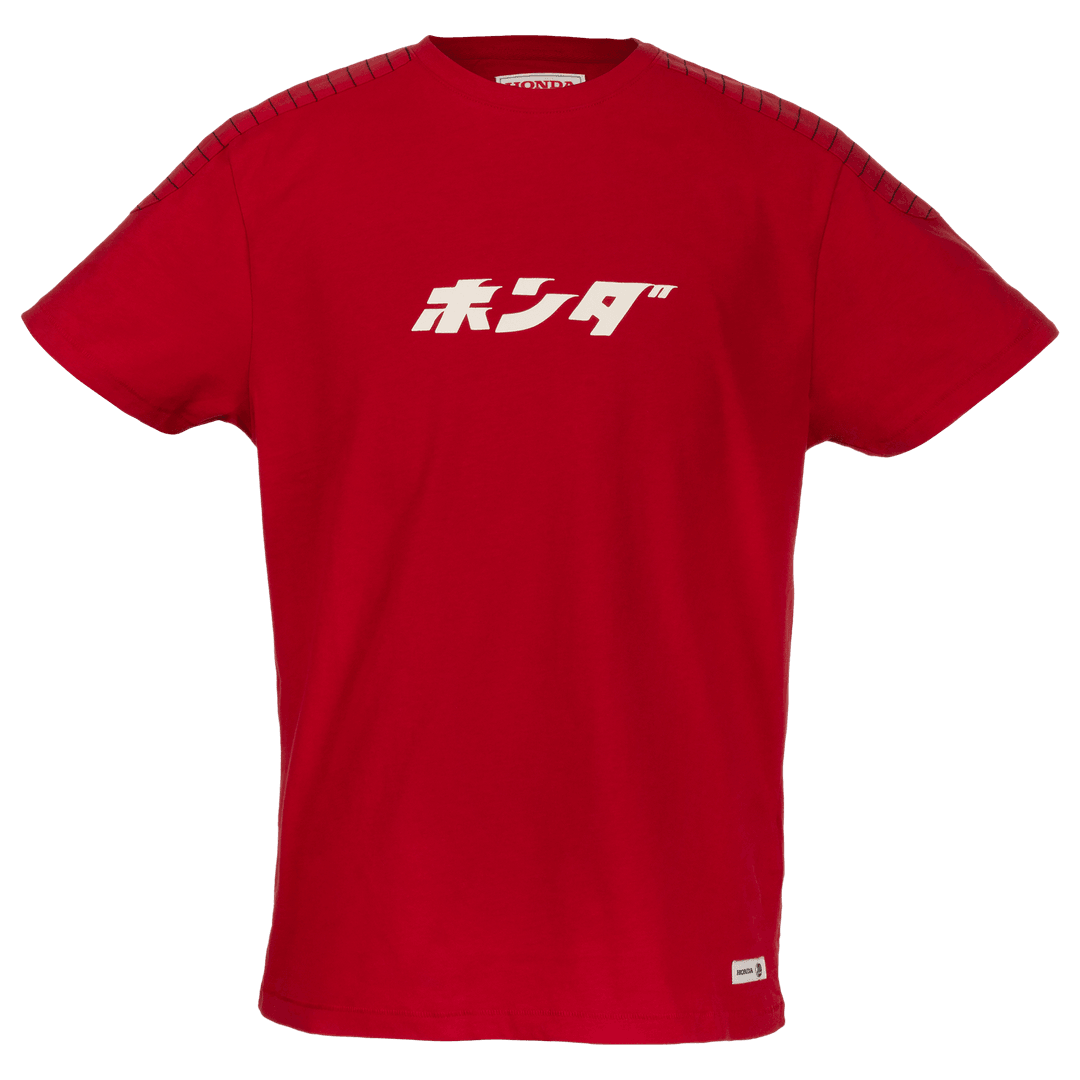Heritage camiseta katakana roja