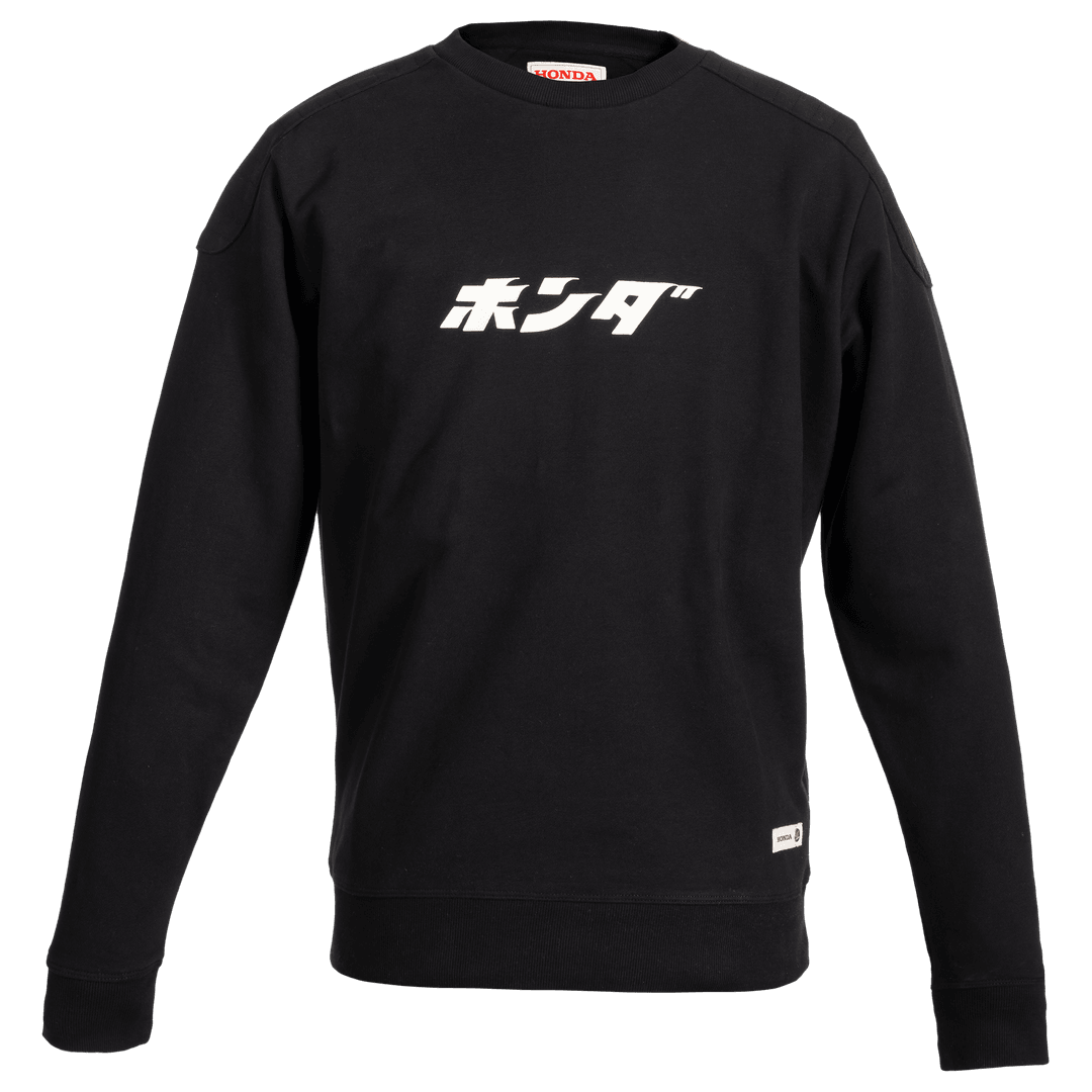 Heritage sudadera katakana negra