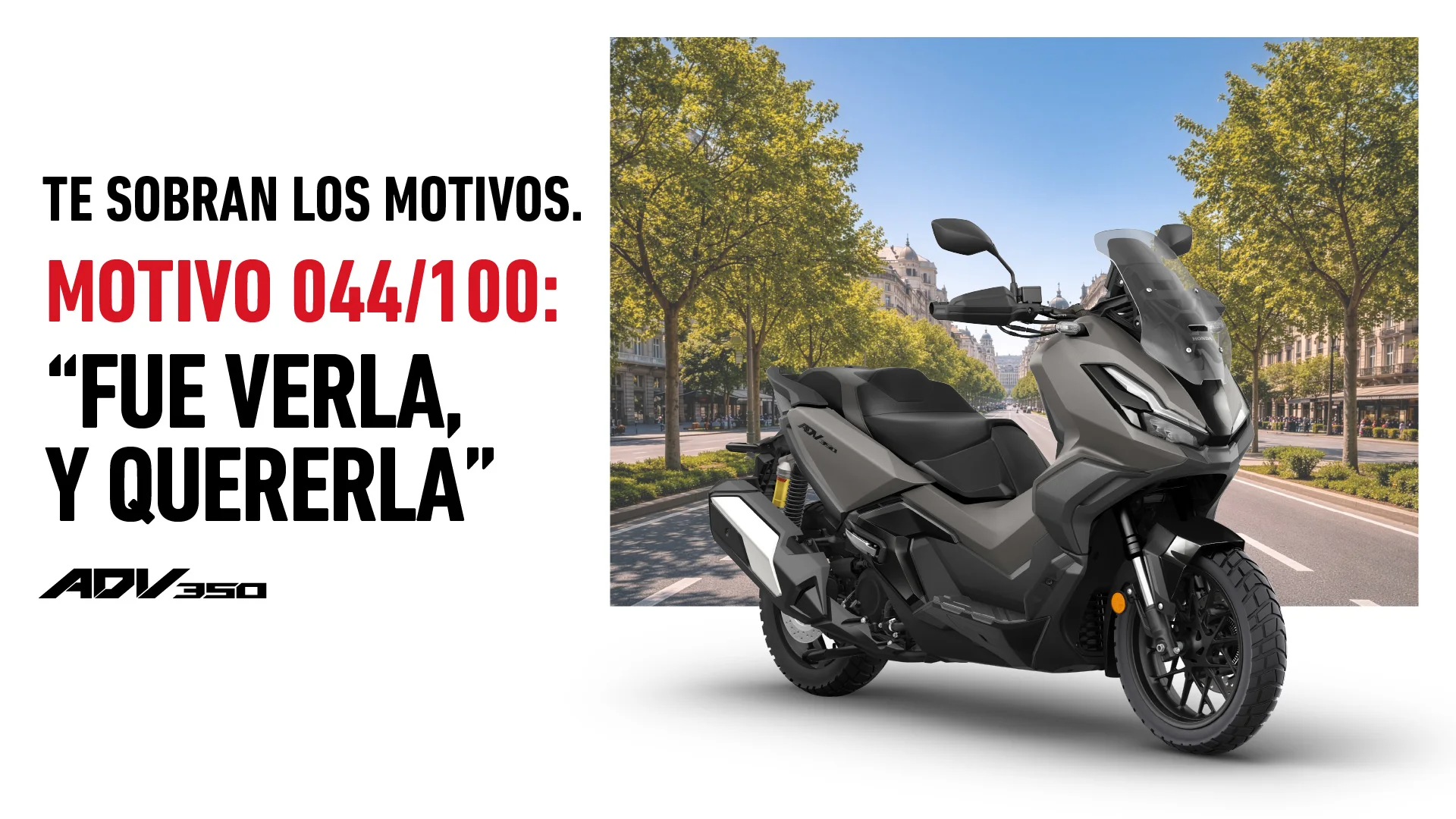 Tu ADV350 por 6.190 €