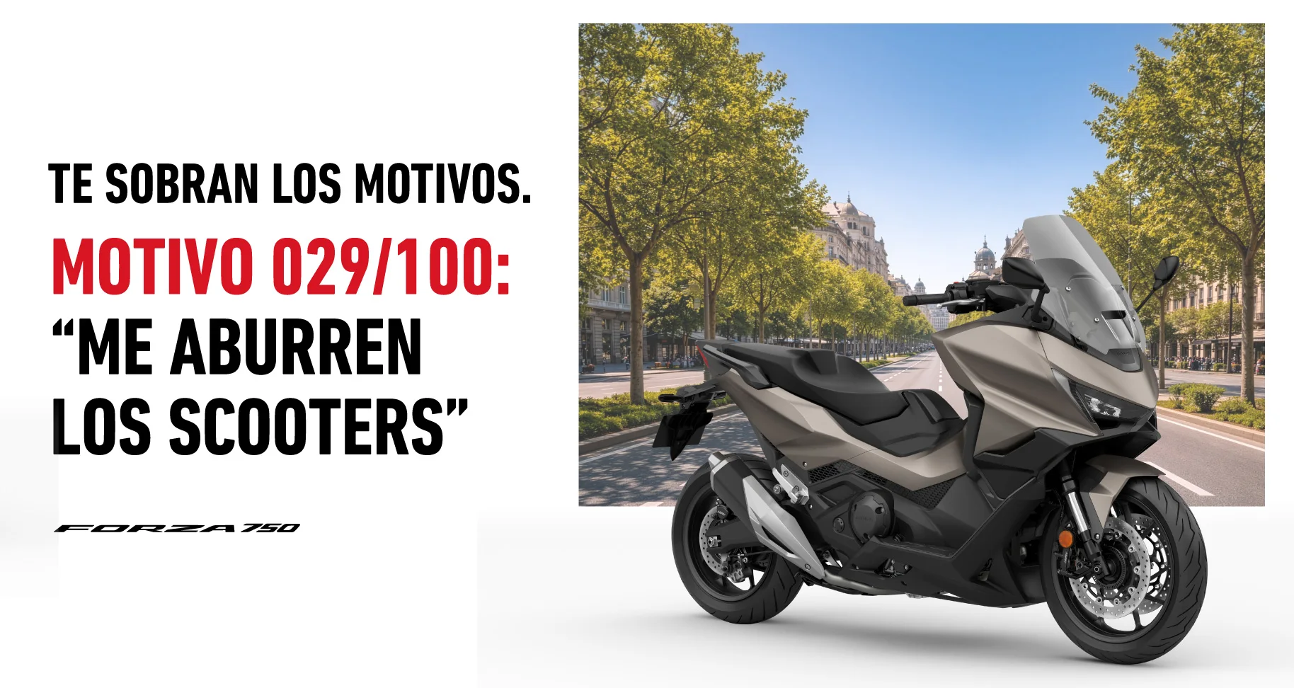 Tu Forza 750 por 149 € al mes