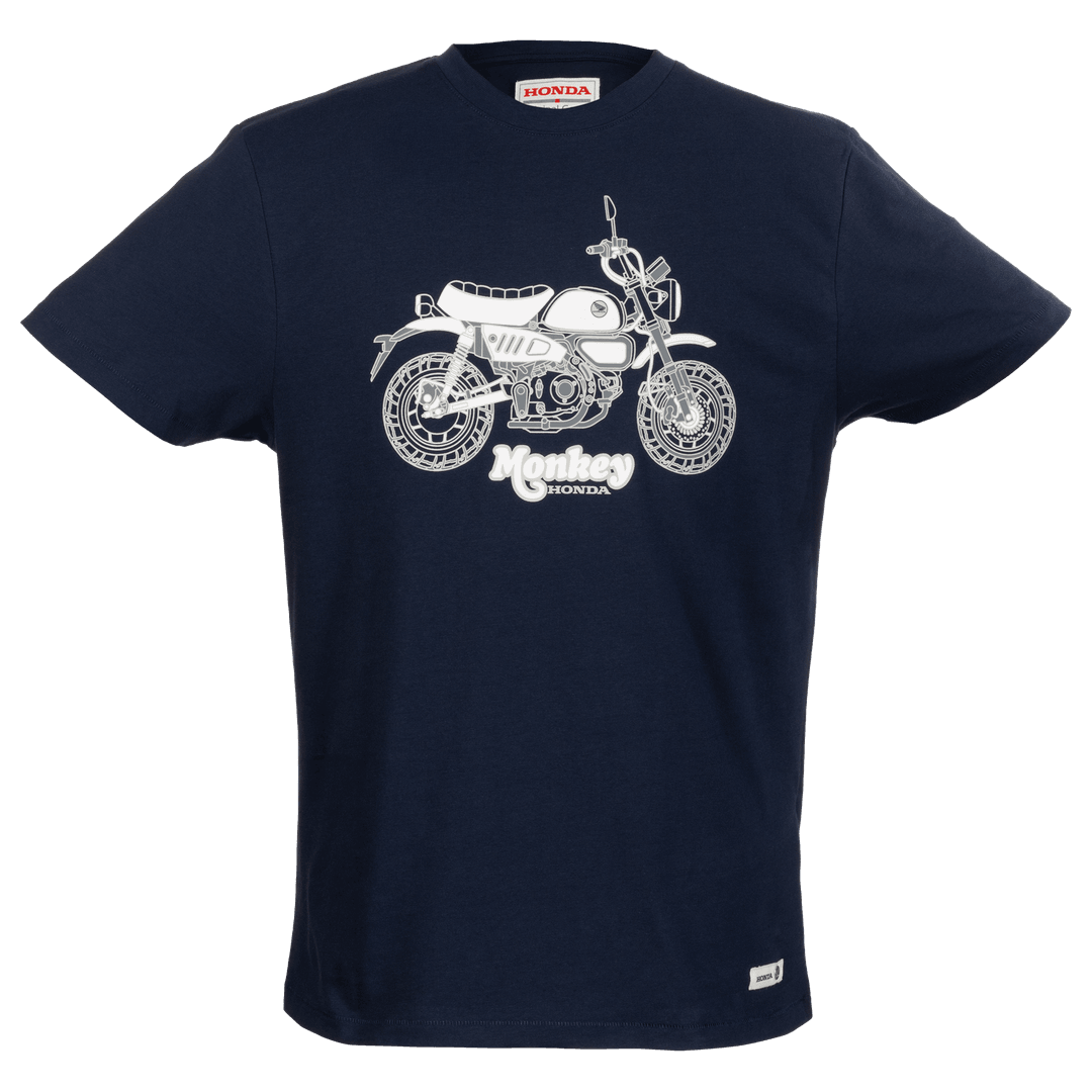 Tribute camiseta Monkey azul